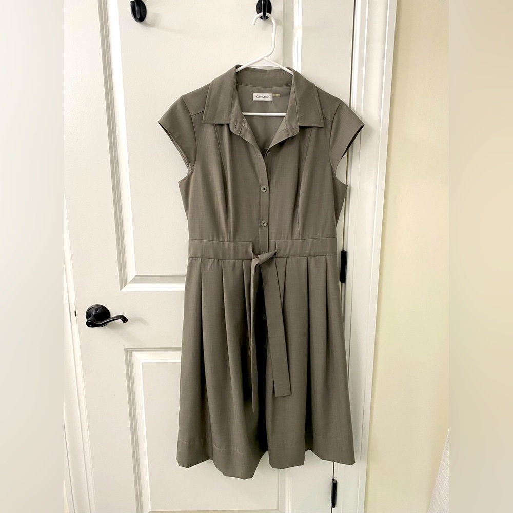 Grey Calvin Klein Business Dress
